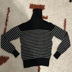 Women’s Striped Turtleneck